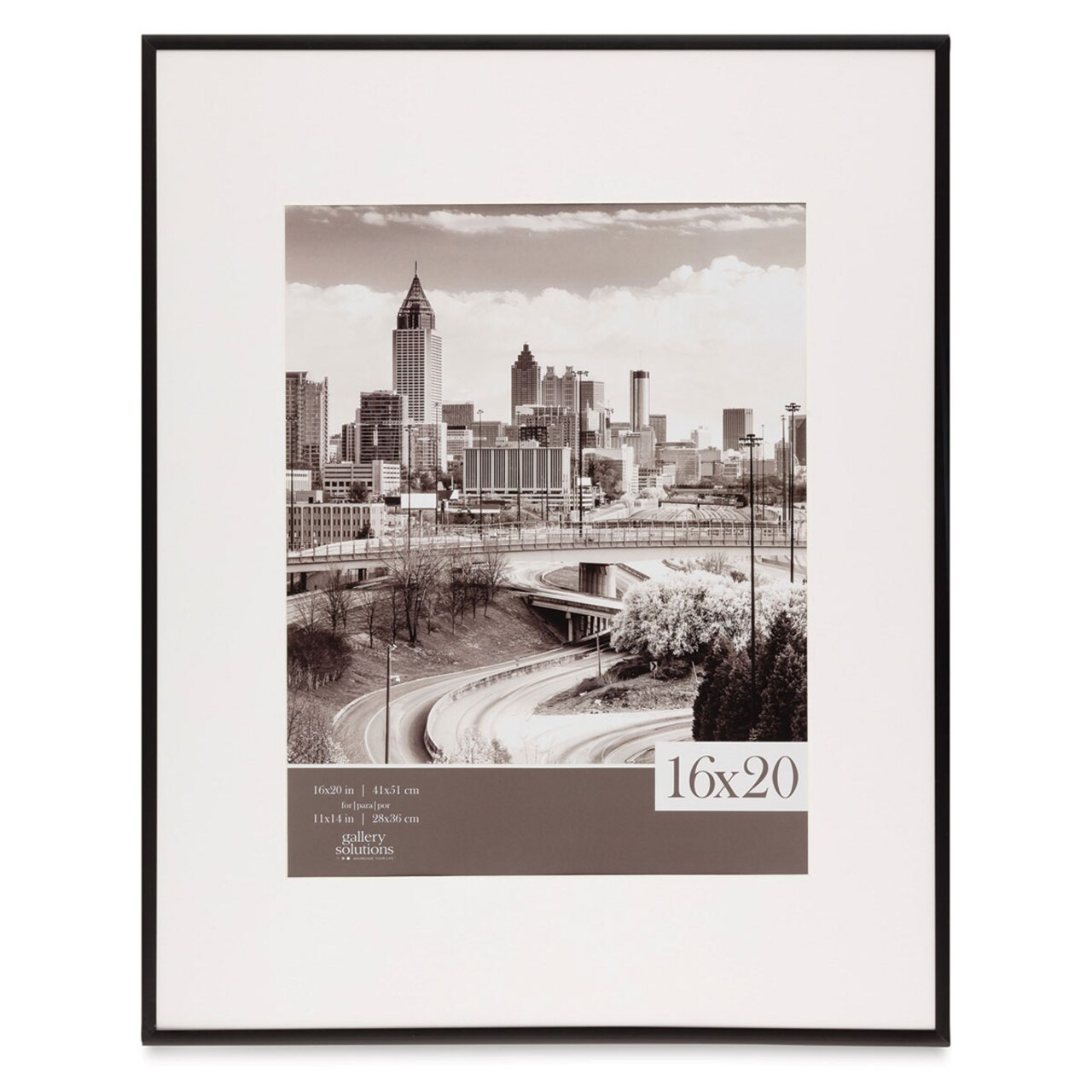 Nielsen Bainbridge Urban Metal Frame - 16" x 20" w/11" x 14" opening